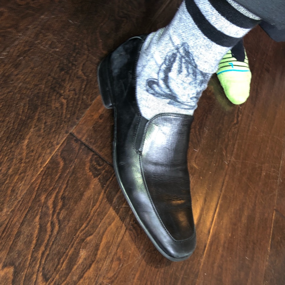 Italian leather dress shoes